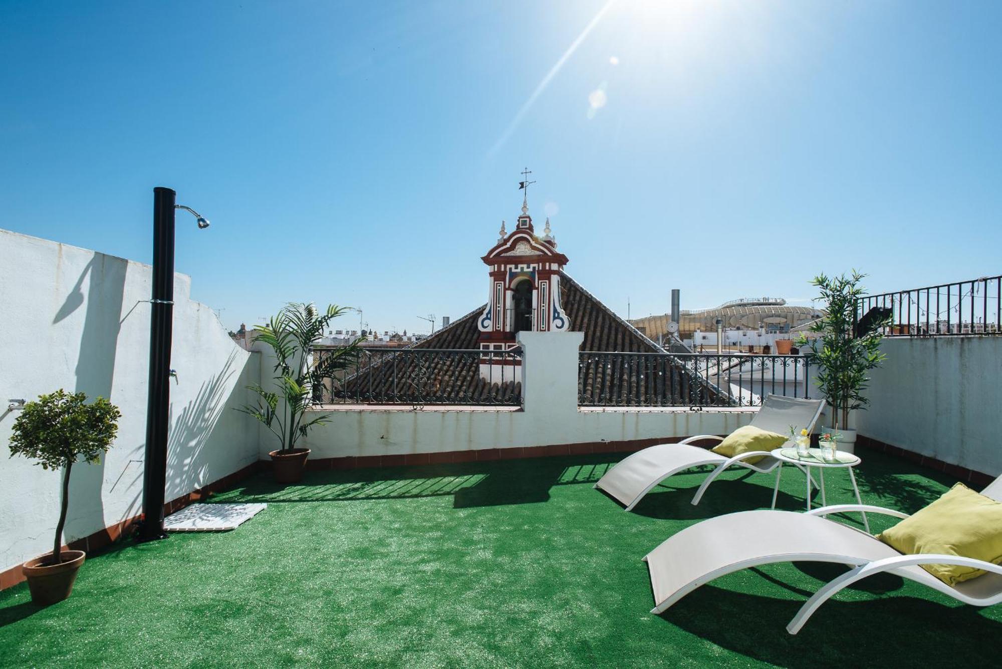 Hostly Orfila 3A-3B Exclusive Penthouse-Center-Fibre-Parking Optional Appartement Sevilla Buitenkant foto